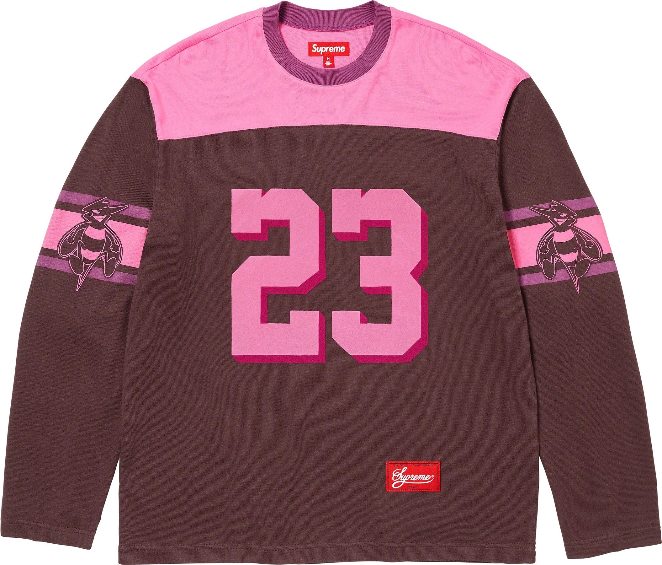 Bumblebee L/S Football Top view 20